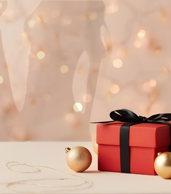 “Menty Design Yılbaşı Hediye Görseli – Zarif ve Minimal Tasarım”